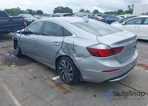 2020 Honda Insight Touring from USA, damaged, VIN 19XZE4F95LE013490